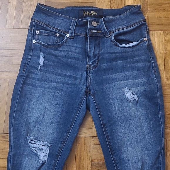 Juniors' Girls Midrise Skinny Jeans, sz 3 - Picture 2 of 9